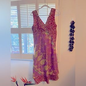Beautiful silk and rayon scarf dress